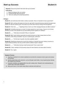 Unit 1 – Student A from Business Communication - Discussing Marketplace Trends - Book 1 - Dialogue Builders