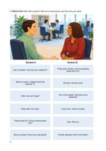 Unit 1 – Page 5 from Business Communication - Everyday Workplace English - Book 1
