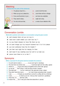 Customer Service in the Movies – Discussion & Role-Play: Full Service Unit 1 – Page 5 from Customer Service in the Movies - Discussion & Role-Play - Full Service