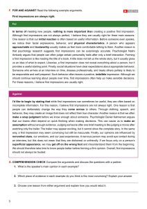 Unit 1 – Page 3 from Discussion & Debate - Building an Argument - Level 1