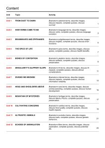 Contents from Immersive Reading - Read, Reflect, and Discover - Book 2 - Discussion Builders