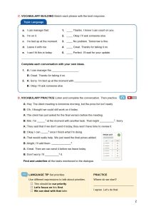 Unit 1 – Page 2 from Business Communication — Everyday Workplace English: Book 2