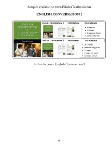Unit 1 – Page 11 from English Conversation 2 Textbook For Eikaiwa Lessons in Japan Student Book First Edition 英会話 テキスト — 30 Eikaiwa Style Lessons Ready to Use for ESL Teachers of Adult Private Man-to-Man and Online Tutoring